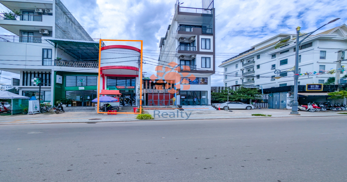 Commercial Building for Rent in Siem Reap City Center, Taphul